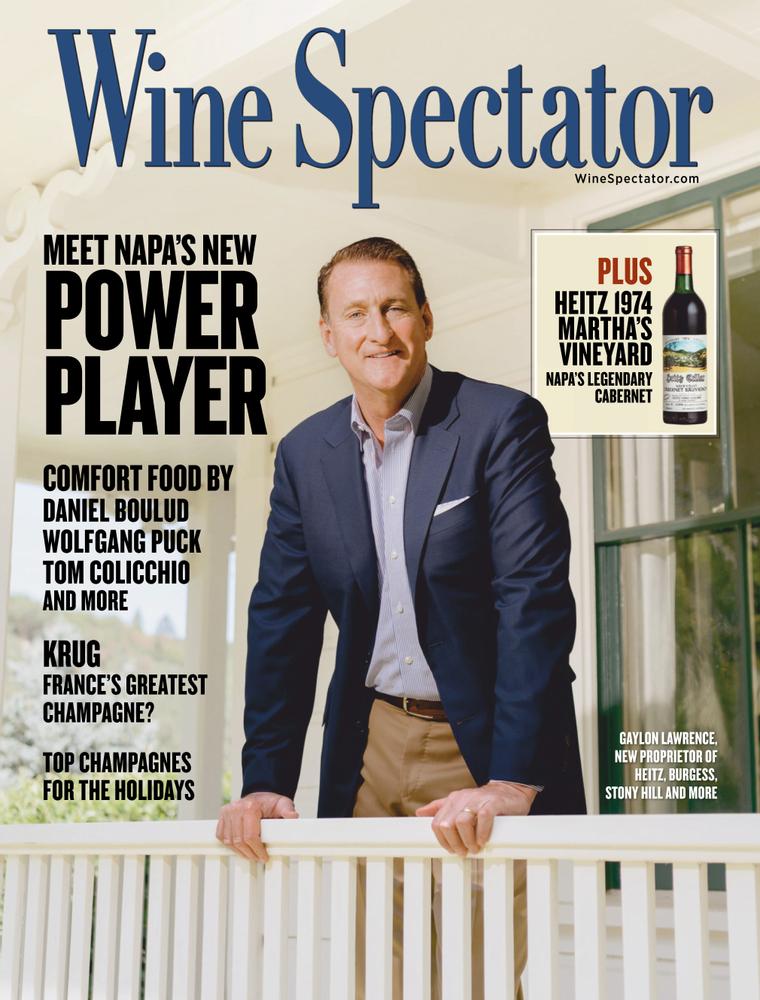 Wine-Spectator December 15, 2021 Issue Cover