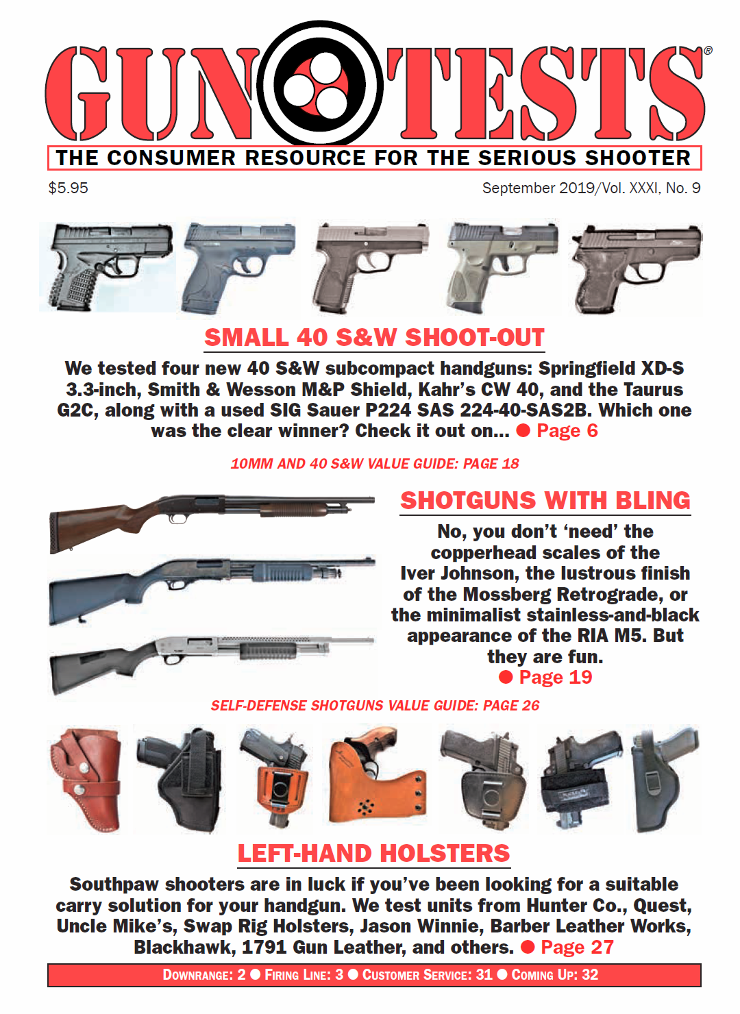 Gun-Tests September 01, 2019 Issue Cover