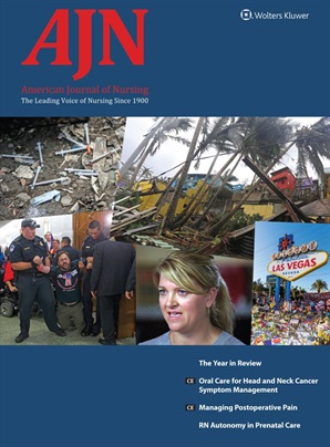 AJN-The-American-Journal-Of-Nursing January 01, 2018 Issue Cover