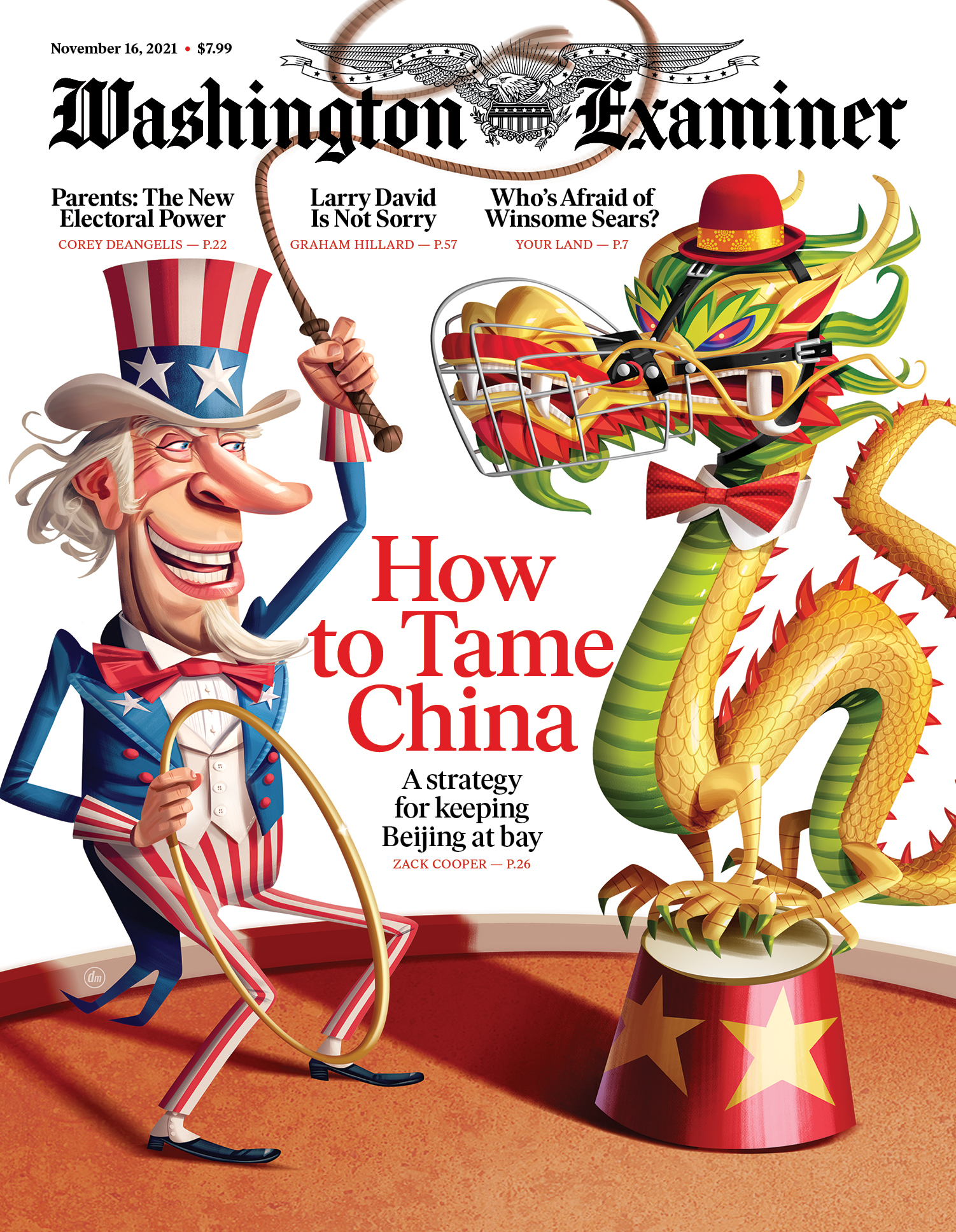 Washington-Examiner November 16, 2021 Issue Cover