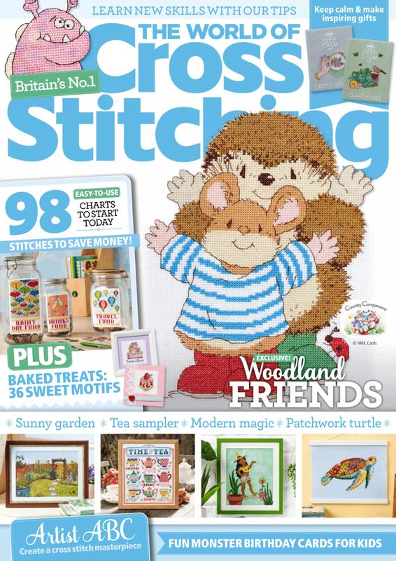 The-World-of-Cross-Stitching September 01, 2021 Issue Cover