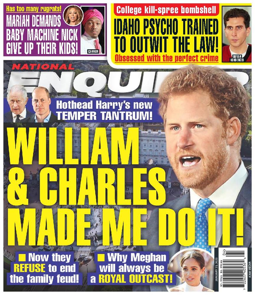 national-enquirer January 23, 2023 Issue Cover
