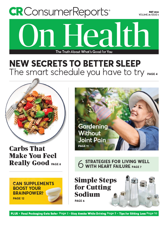 Consumer-Reports-On-Health May 01, 2024 Issue Cover