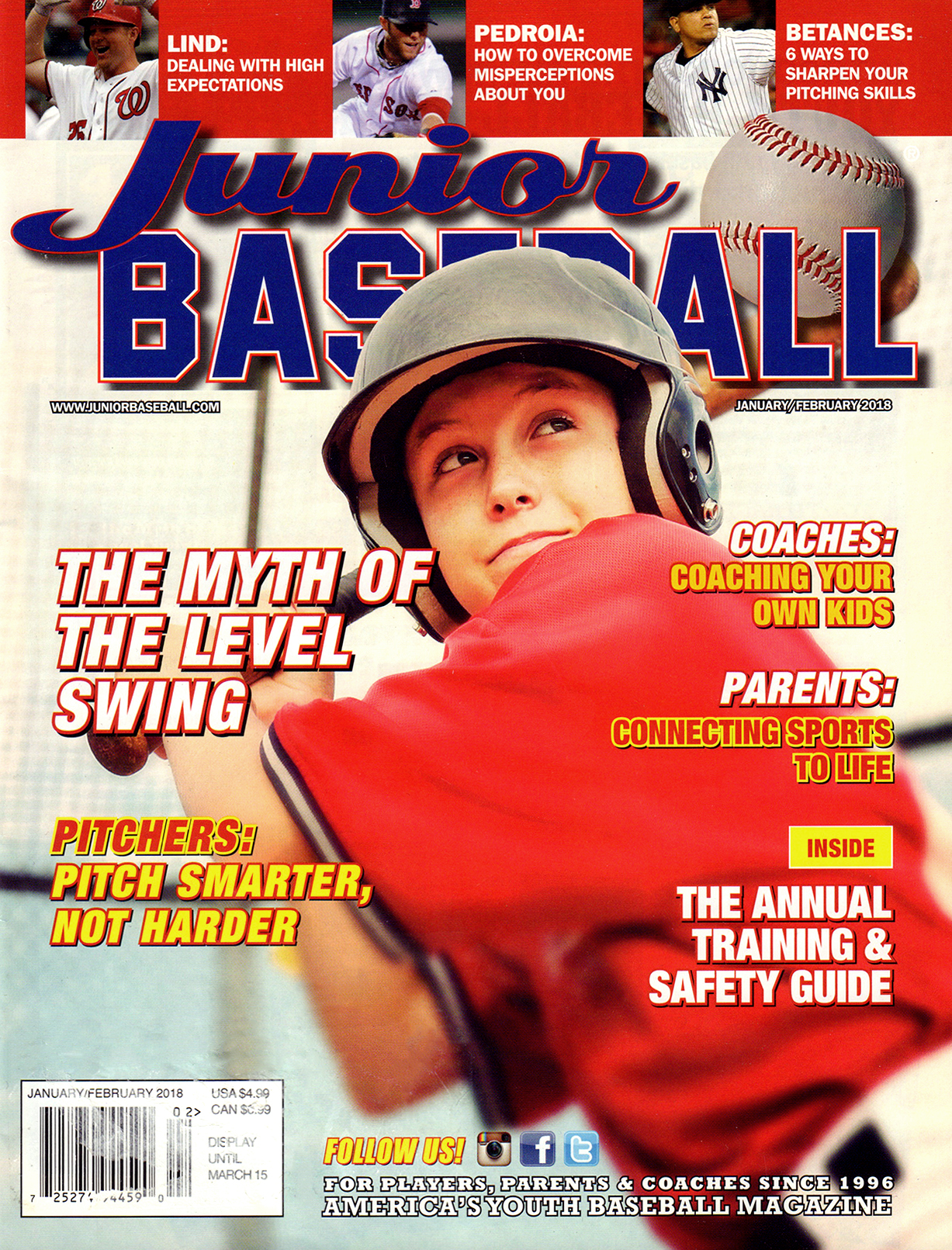 Junior-Baseball January 01, 2018 Issue Cover
