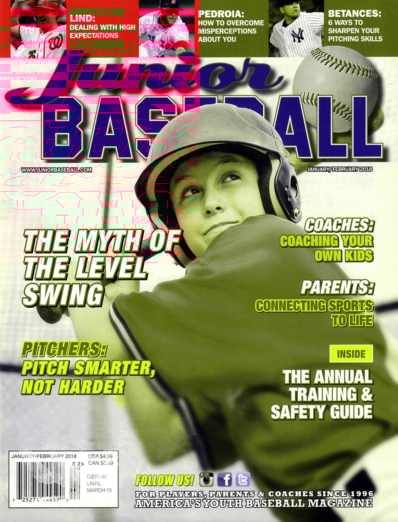 Junior Baseball January 01, 2018 Issue Cover