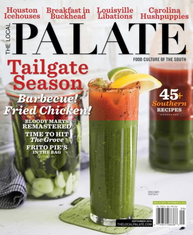 The Local Palate September 01, 2016 Issue Cover