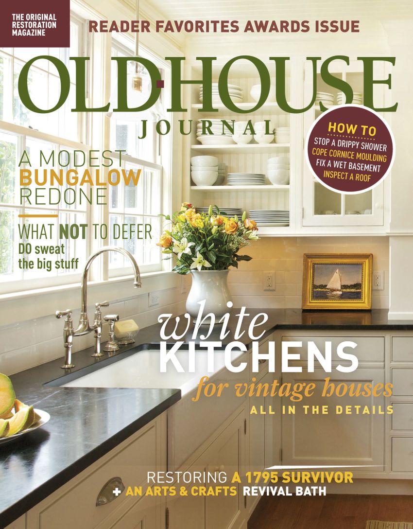 Old-House-Journal November 01, 2018 Issue Cover