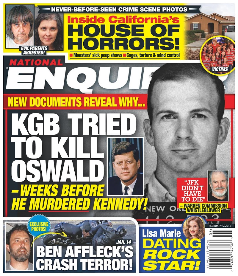 national-enquirer February 05, 2018 Issue Cover
