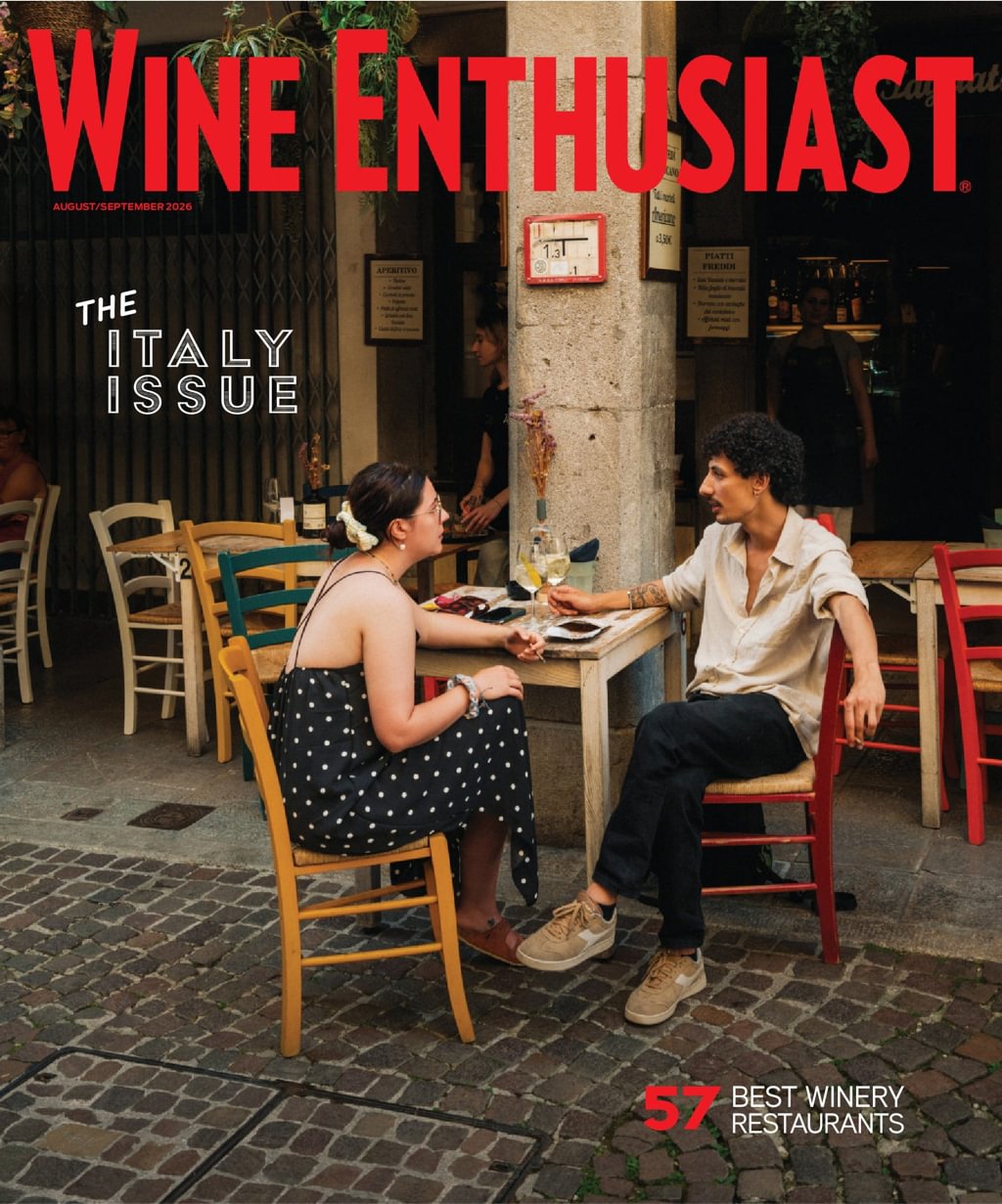 Wine Enthusiast August 01, 2026 Issue Cover