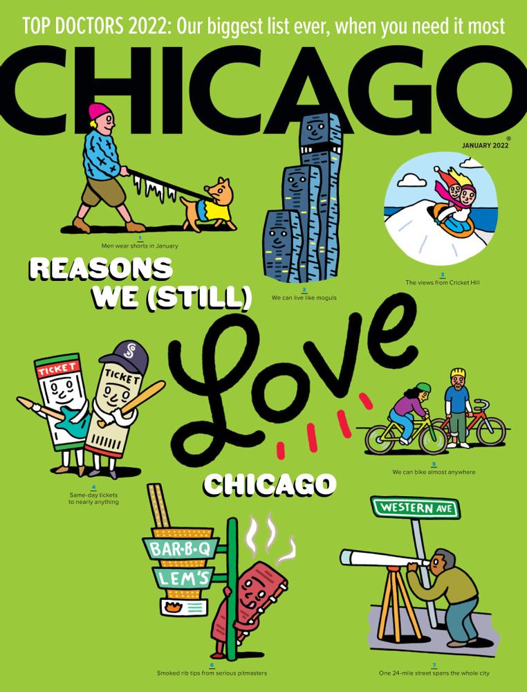 Chicago-Magazine January 01, 2022 Issue Cover