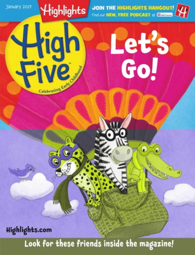 Highlights High Five January 01, 2019 Issue Cover