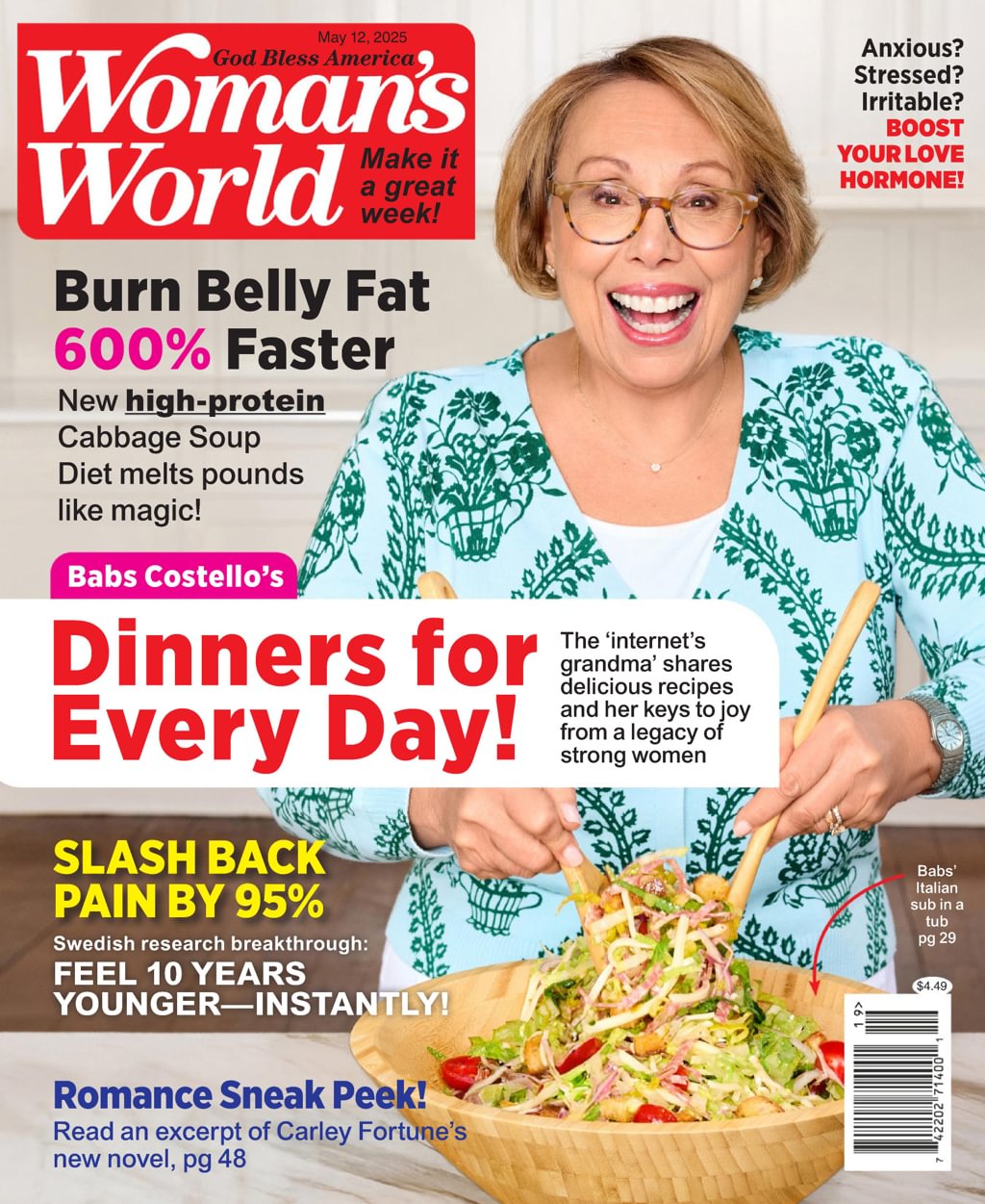 Womans-World May 12, 2025 Issue Cover