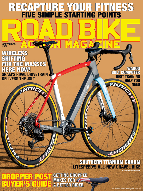 Road-Bike-Action September 01, 2021 Issue Cover