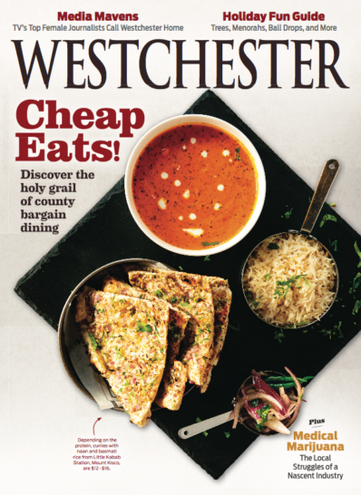 Westchester Magazine December 01, 2018 Issue Cover