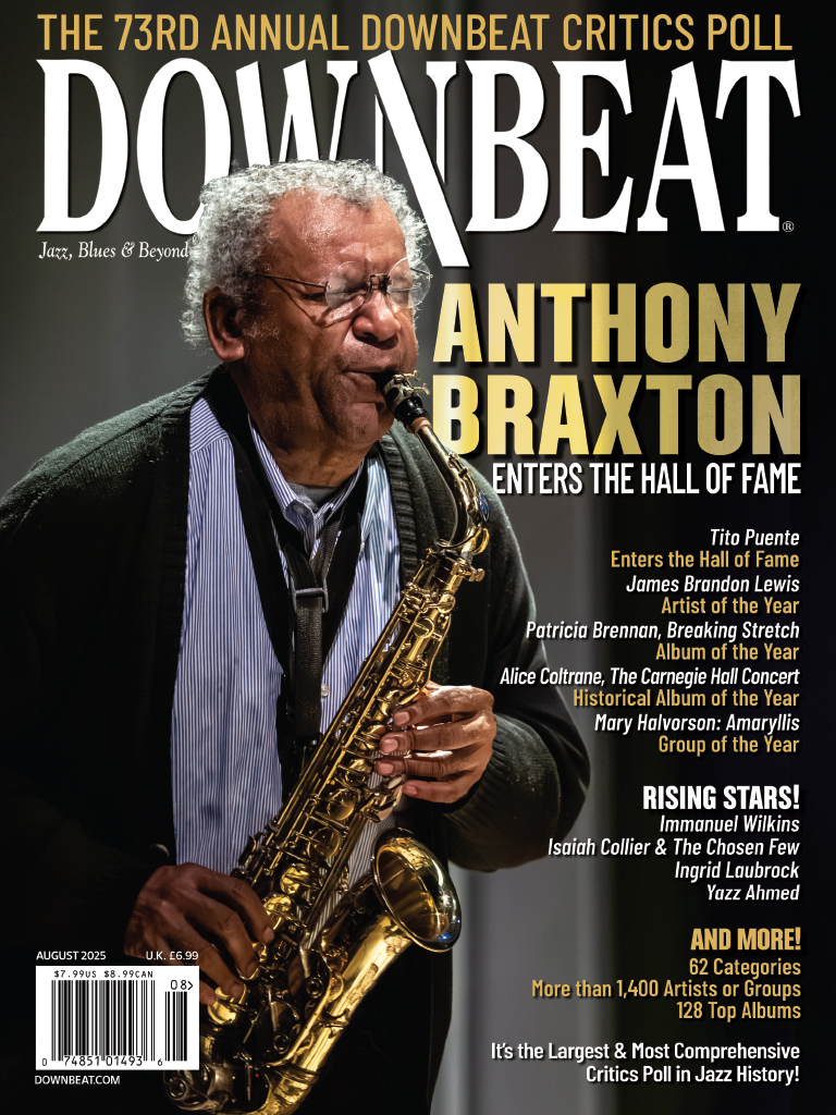 DownBeat August 01, 2025 Issue Cover