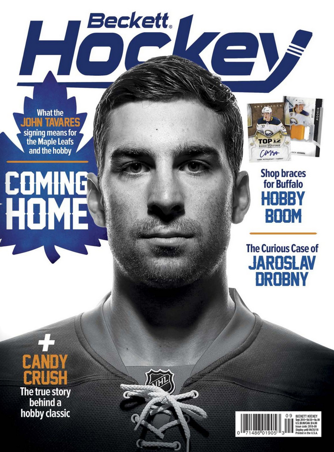 Beckett-Hockey September 01, 2018 Issue Cover