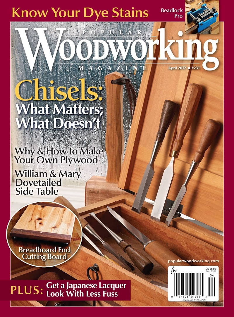 Popular-Woodworking March 01, 2017 Issue Cover