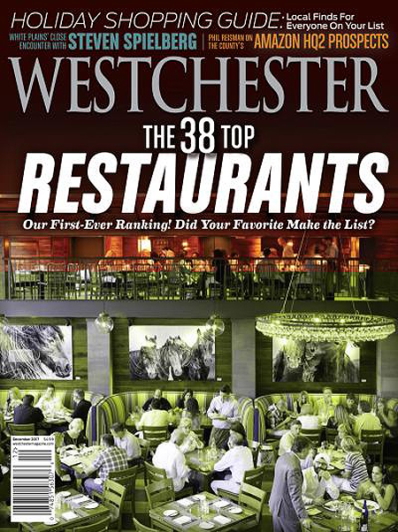 Westchester Magazine December 01, 2017 Issue Cover