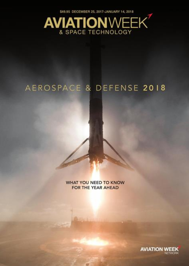Aviation-Week-and-Space-Technology December 25, 2017 Issue Cover