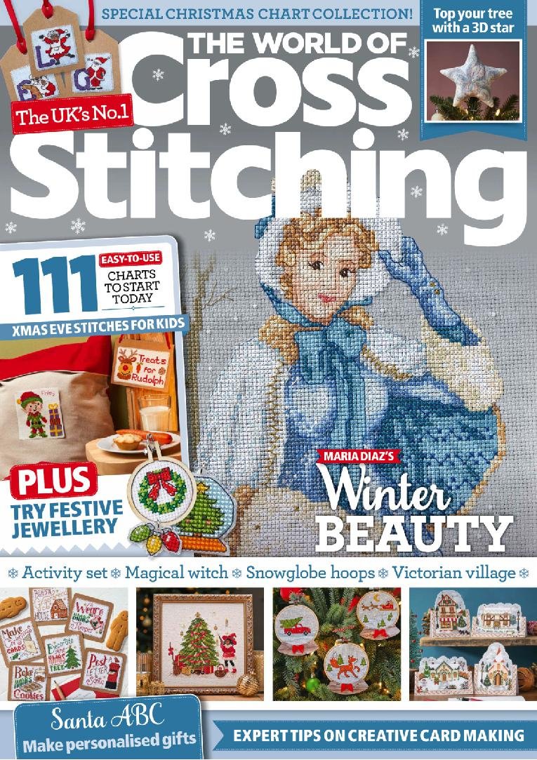 The-World-of-Cross-Stitching December 01, 2023 Issue Cover