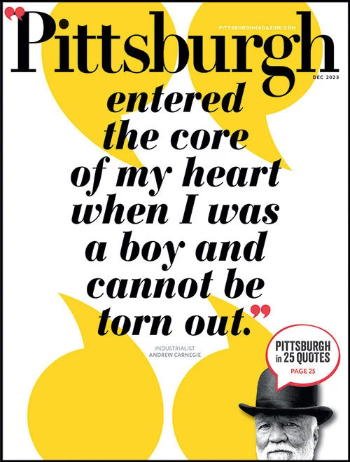 Pittsburgh-Magazine December 01, 2023 Issue Cover