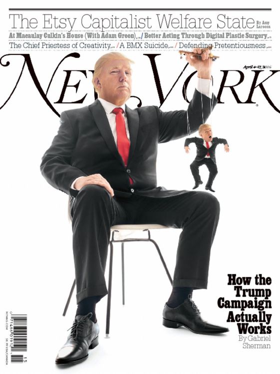 New-York-Magazine April 04, 2016 Issue Cover