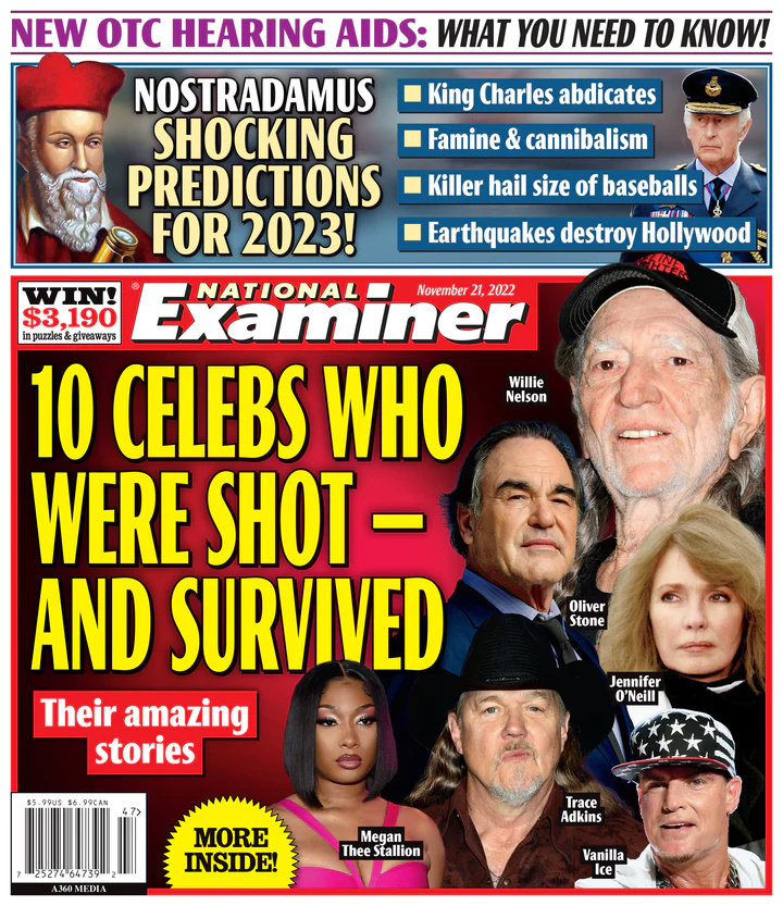 National-Examiner November 21, 2022 Issue Cover