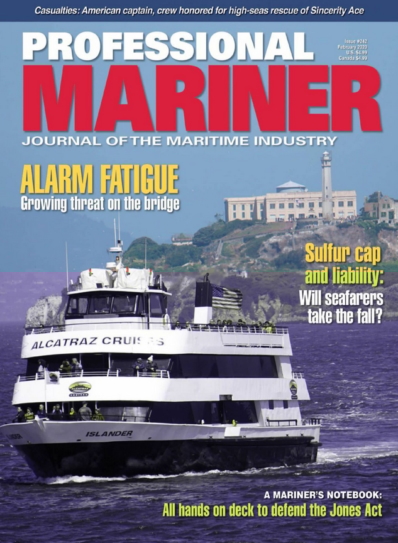 Professional Mariner February 01, 2020 Issue Cover