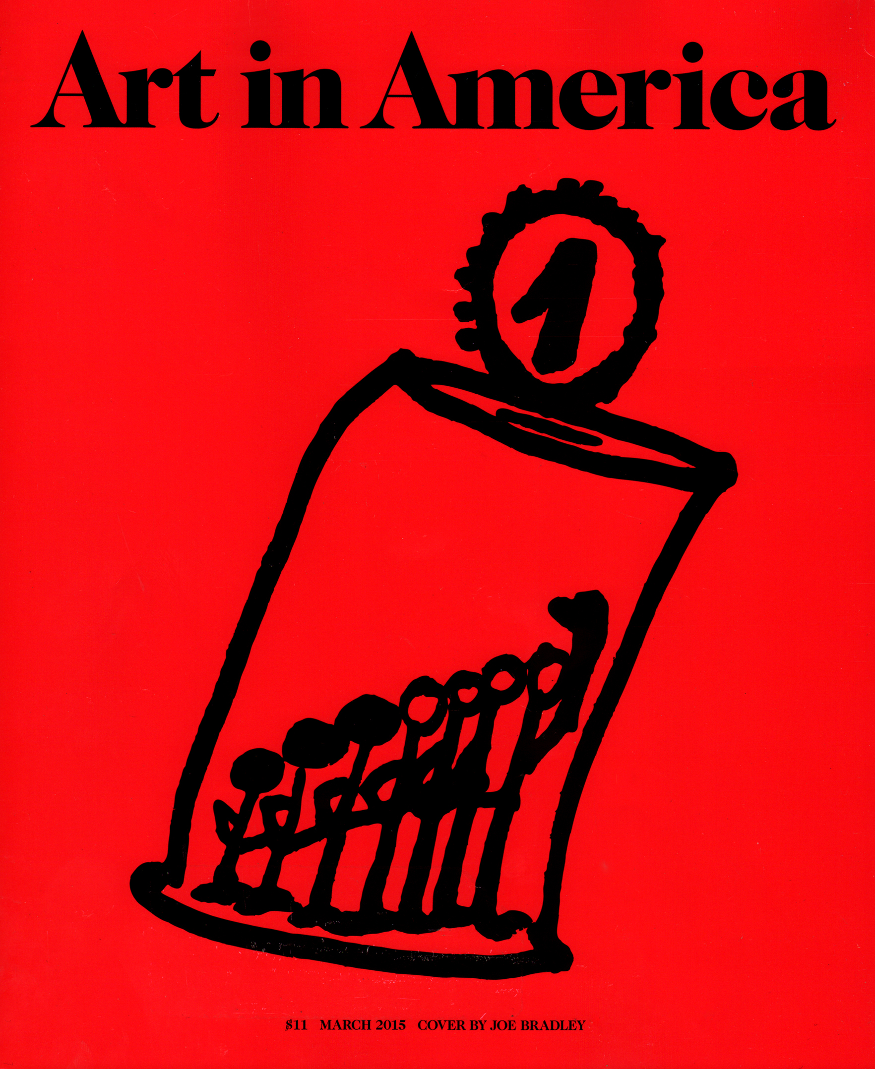 Art-In-America March 01, 2015 Issue Cover