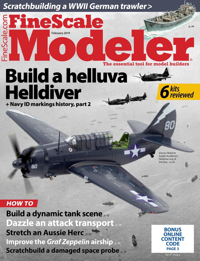 Finescale-Modeler February 01, 2019 Issue Cover