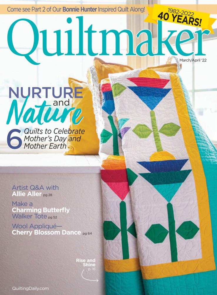 Quiltmaker March 01, 2022 Issue Cover