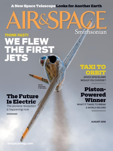 Air & Space August 01, 2018 Issue Cover