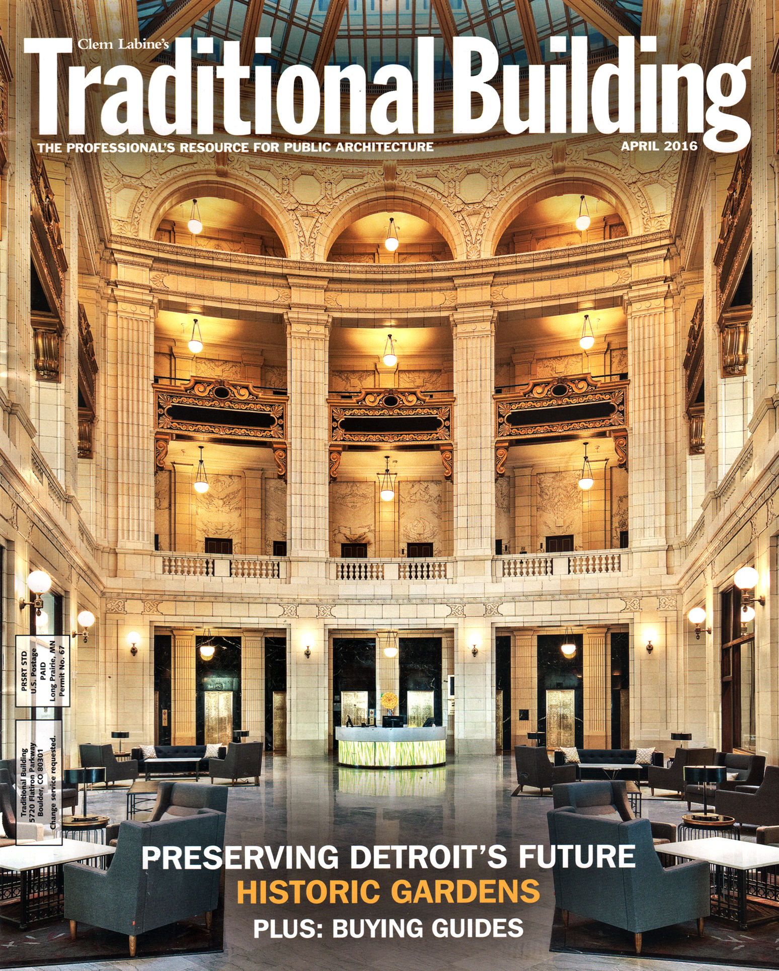 Traditional-Building April 01, 2016 Issue Cover