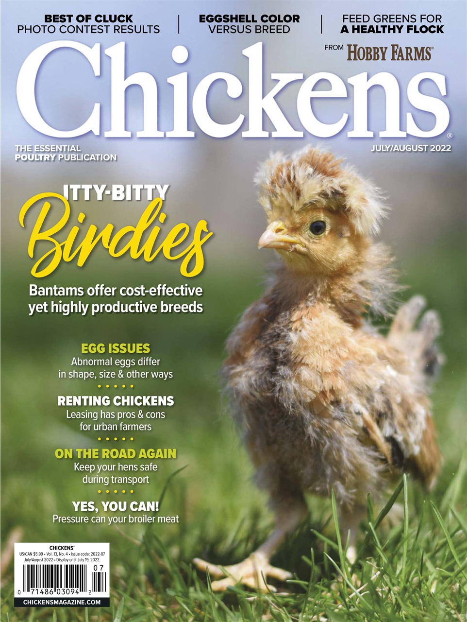 Chickens July 01, 2022 Issue Cover