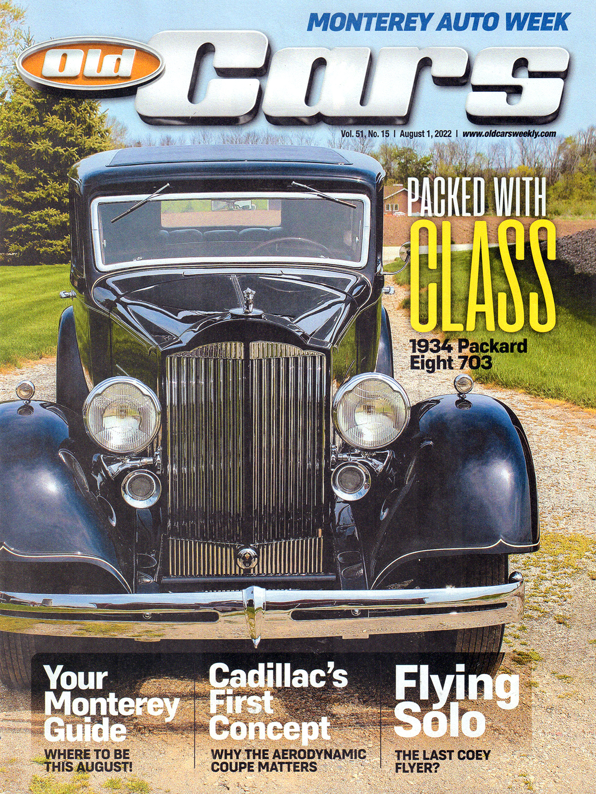 Old-Cars August 01, 2022 Issue Cover