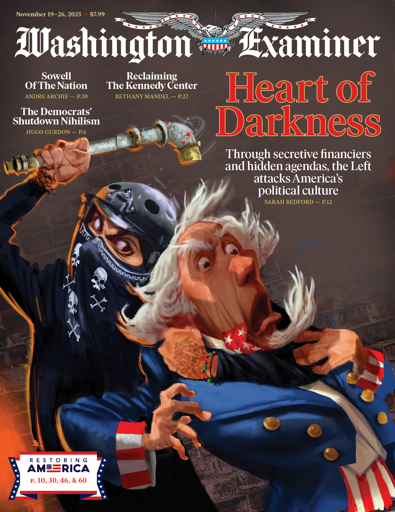 Washington-Examiner November 19, 2025 Issue Cover