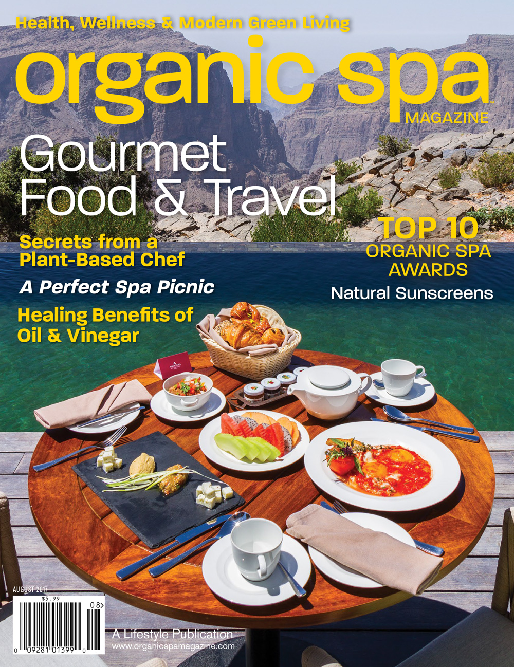 Organic-Spa August 01, 2017 Issue Cover