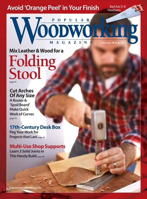 Popular-Woodworking February 01, 2018 Issue Cover
