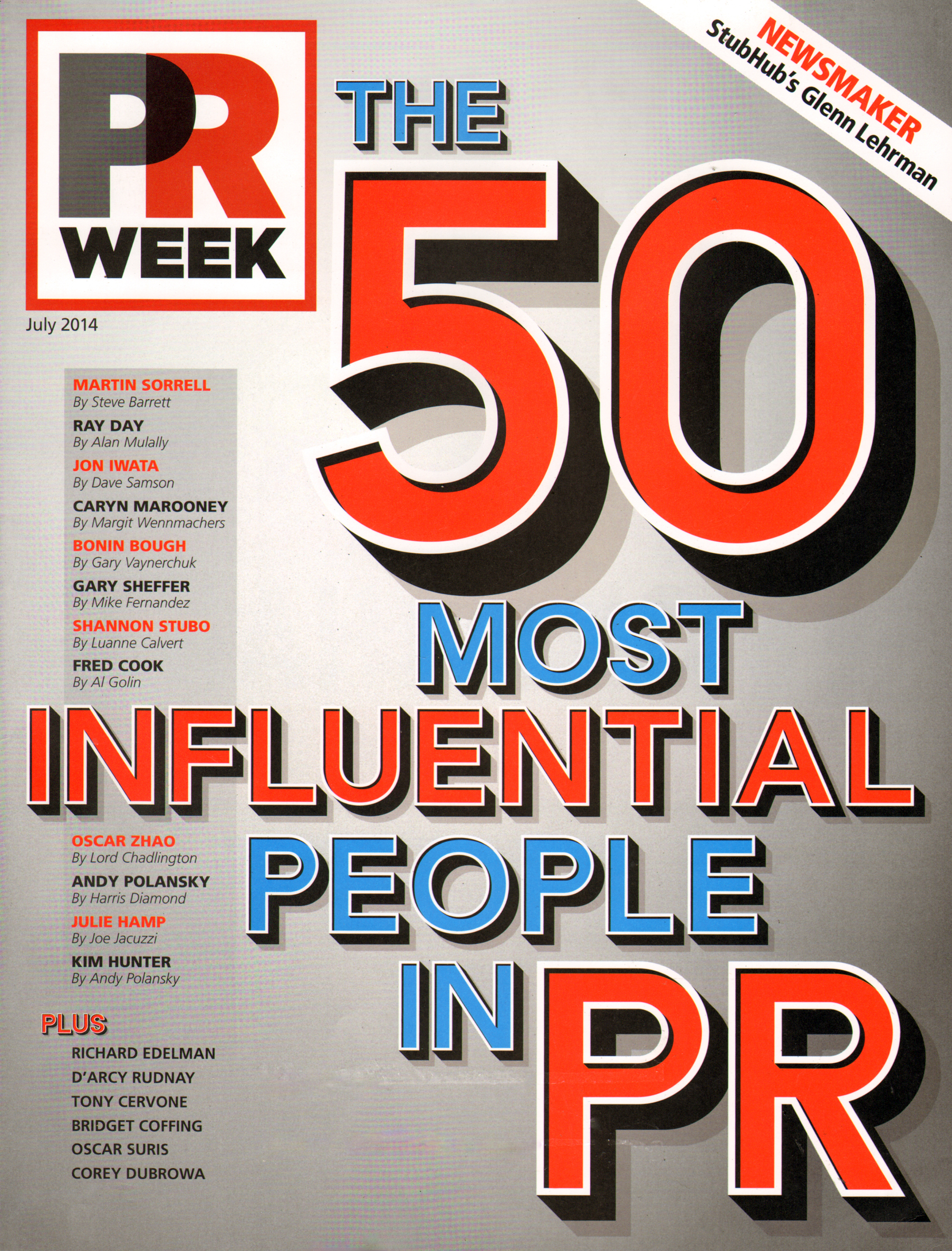 prweek July 01, 2014 Issue Cover