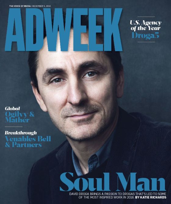 Adweek December 05, 2016 Issue Cover