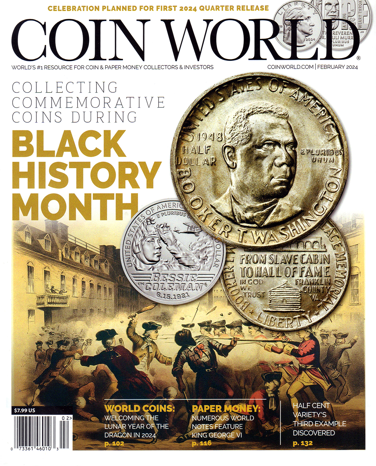 Coin-World-Monthly February 01, 2024 Issue Cover