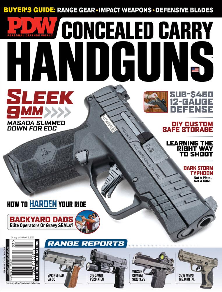 Personal-Defense-World February 01, 2023 Issue Cover