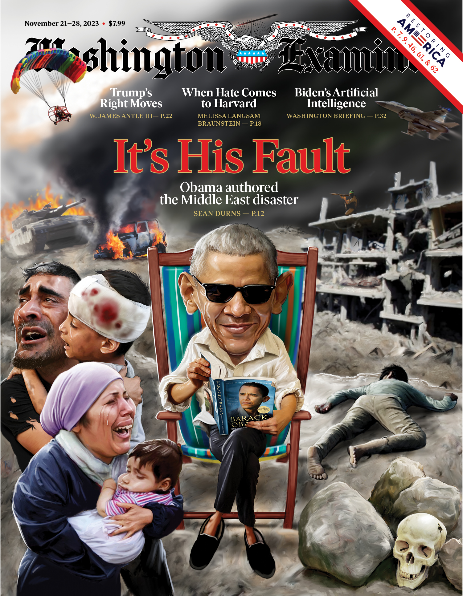 Washington-Examiner November 21, 2023 Issue Cover