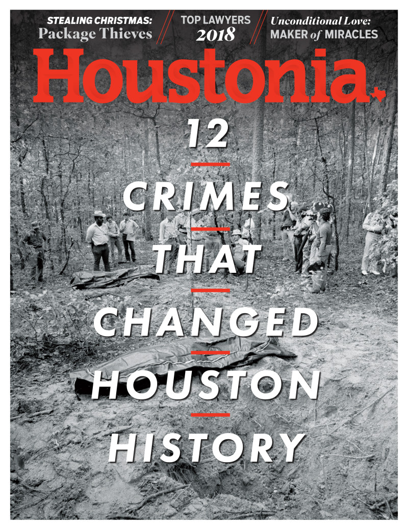 Houstonia December 01, 2018 Issue Cover