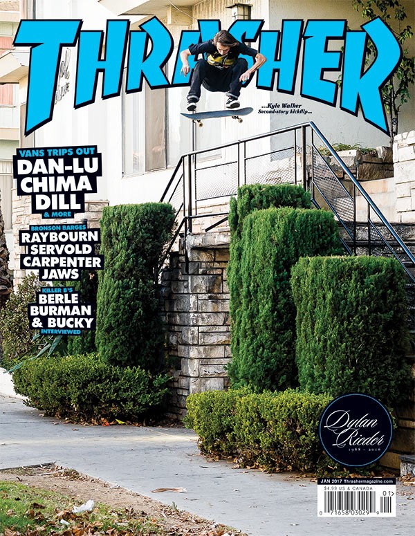 Thrasher January 01, 2017 Issue Cover