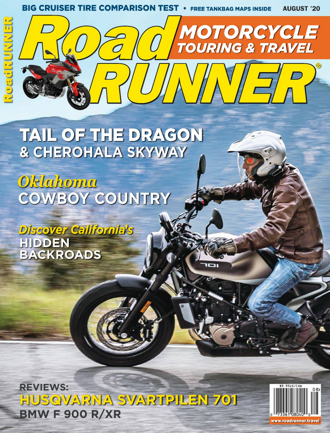 Road-RUNNER-Motorcycle-and-Touring August 01, 2020 Issue Cover