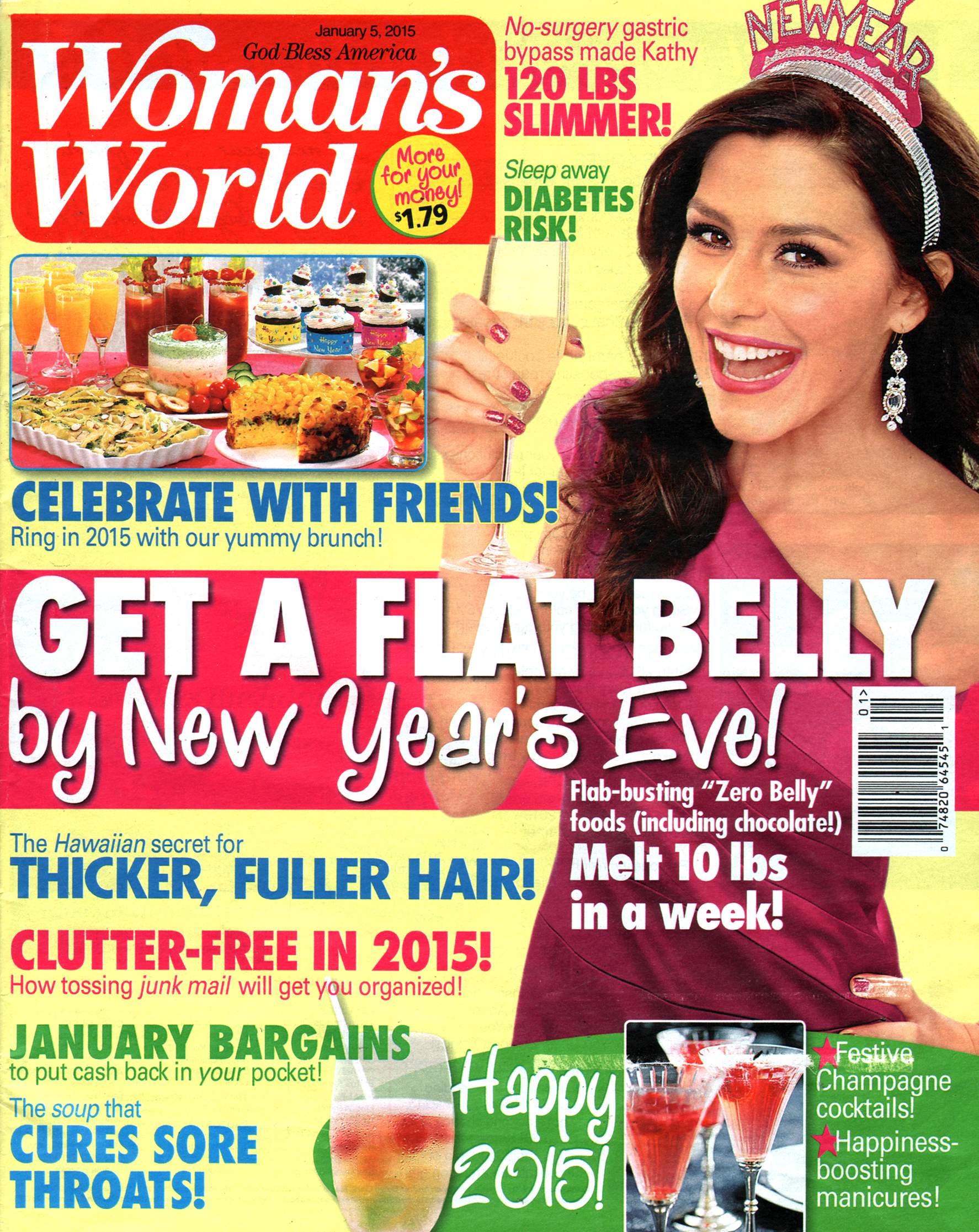 Womans-World January 05, 2015 Issue Cover