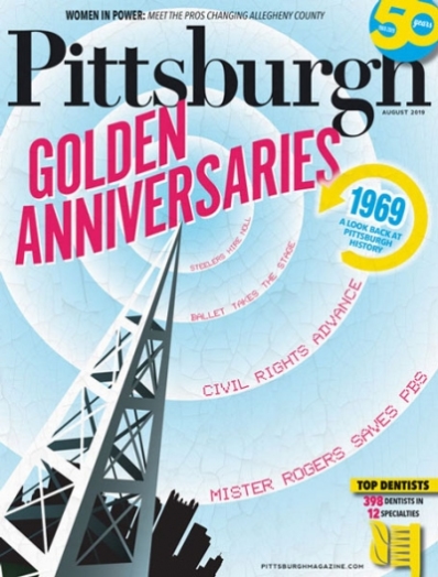 Pittsburgh Magazine August 01, 2019 Issue Cover