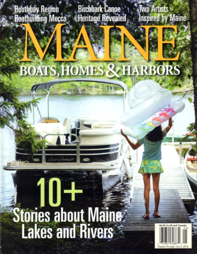 Maine Boats, Homes & Harbors May 01, 2016 Issue Cover