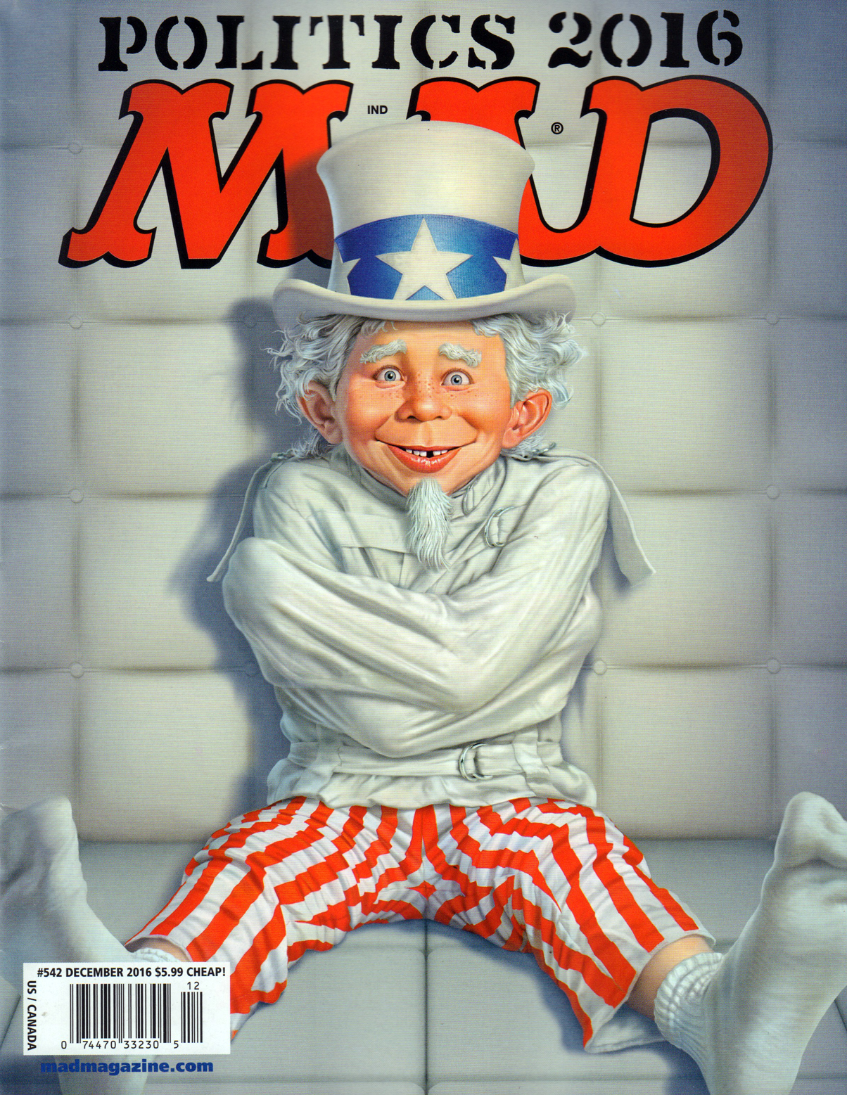 Mad-Magazine December 01, 2016 Issue Cover